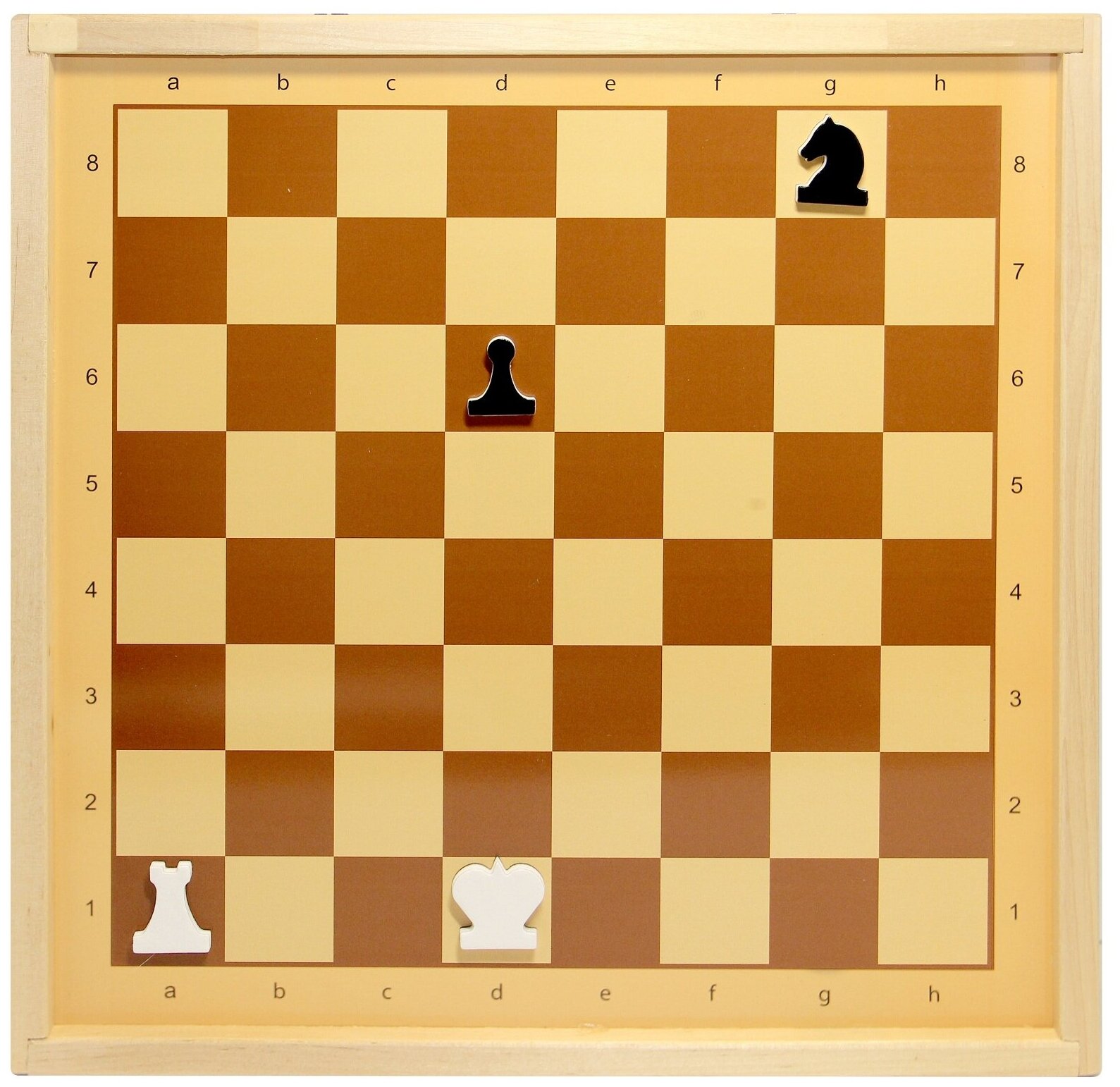 Шахматы демонстрационные магнитные + шашки