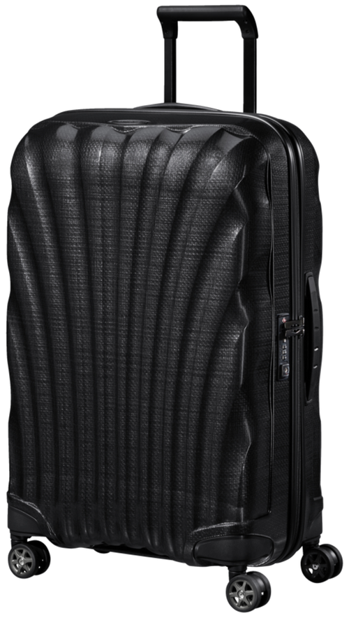 Чемодан Samsonite, 68 л, размер M, черный