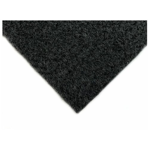 Карпет на влагостойком клею Черный - Самоклеящийся, 2 погонных метра, ширина 1.47м, толщина 3,5мм плотность 350гр - кв.м