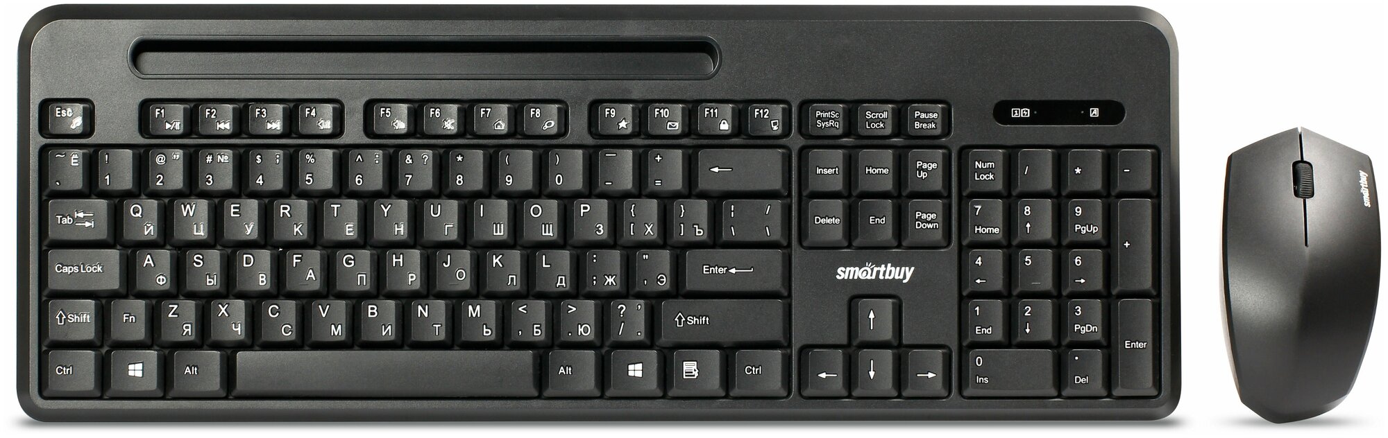 Комплект клавиатура+мышь Smartbuy 639391AG (SBC-639391AG-K) черный