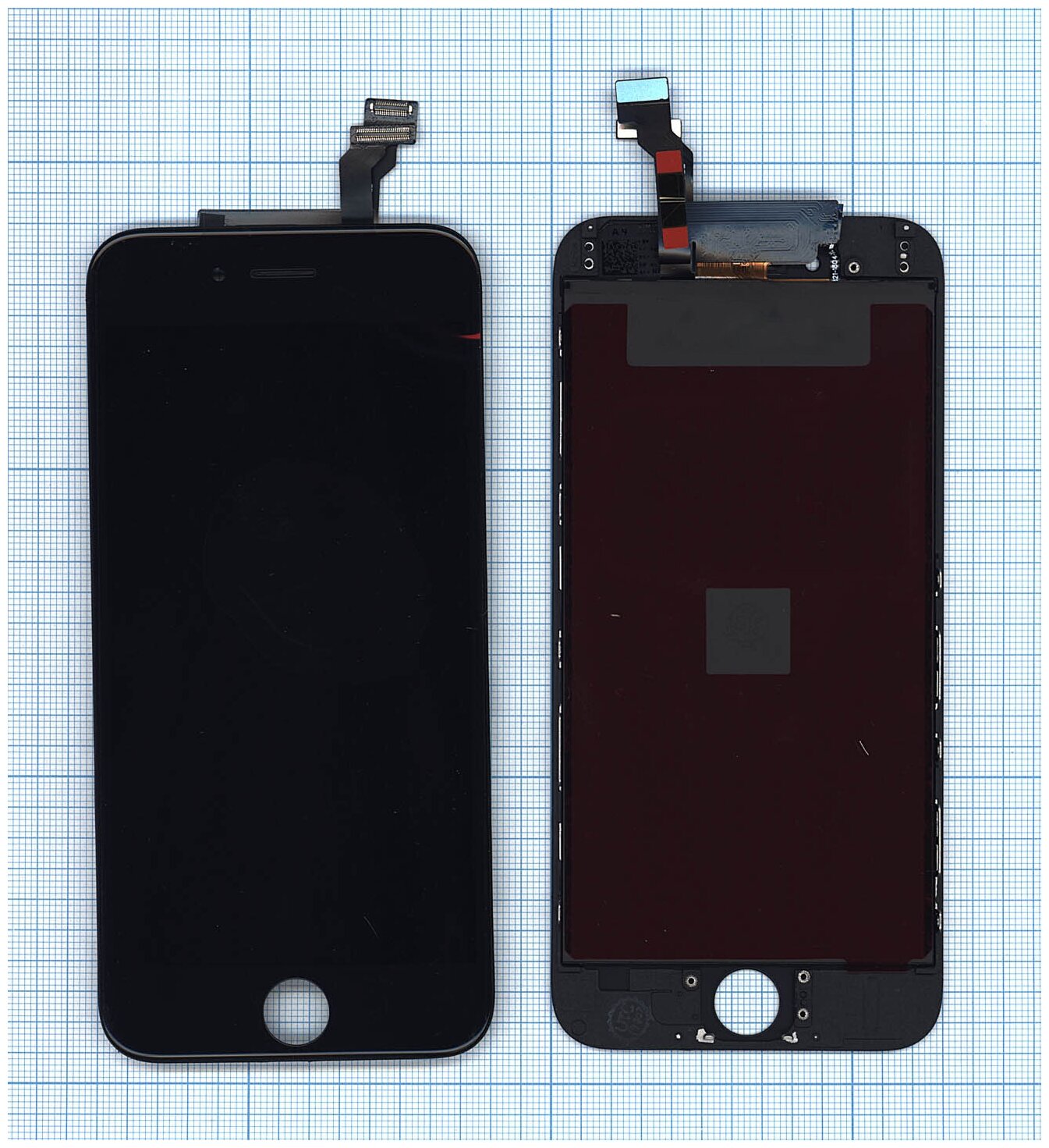 Дисплей OEM для iPhone 6 в сборе с тачскрином AAA черный