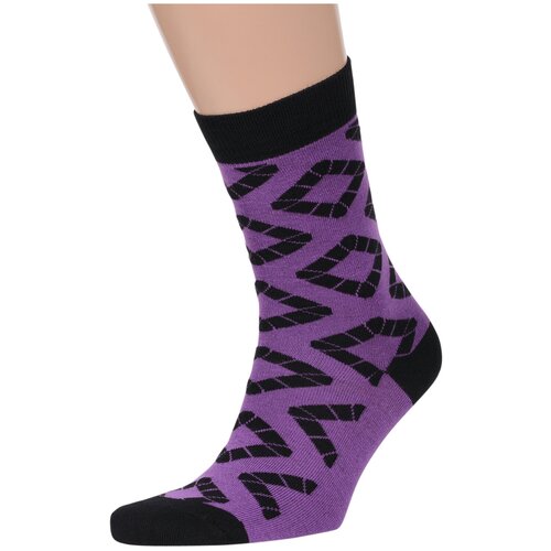 Носки ХОХ, размер 29, фиолетовый
