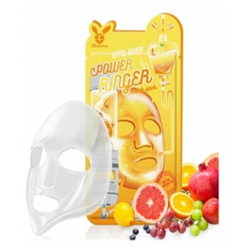 [Elizavecca] Тканевая маска для лица витамины Vita Deep Power Ringer Mask Pack, 1 шт