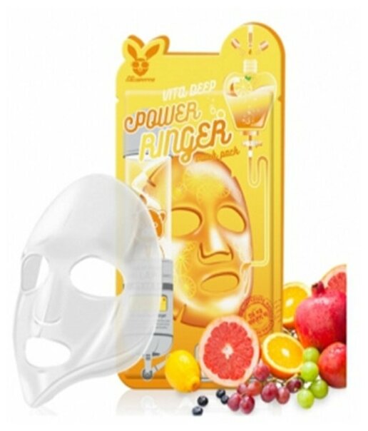 [Elizavecca] Тканевая маска для лица витамины Vita Deep Power Ringer Mask Pack 1 шт