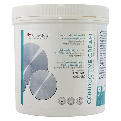 Проводящий крем для физиотерапии RehabMedic Conductive Cream, 1000 мл