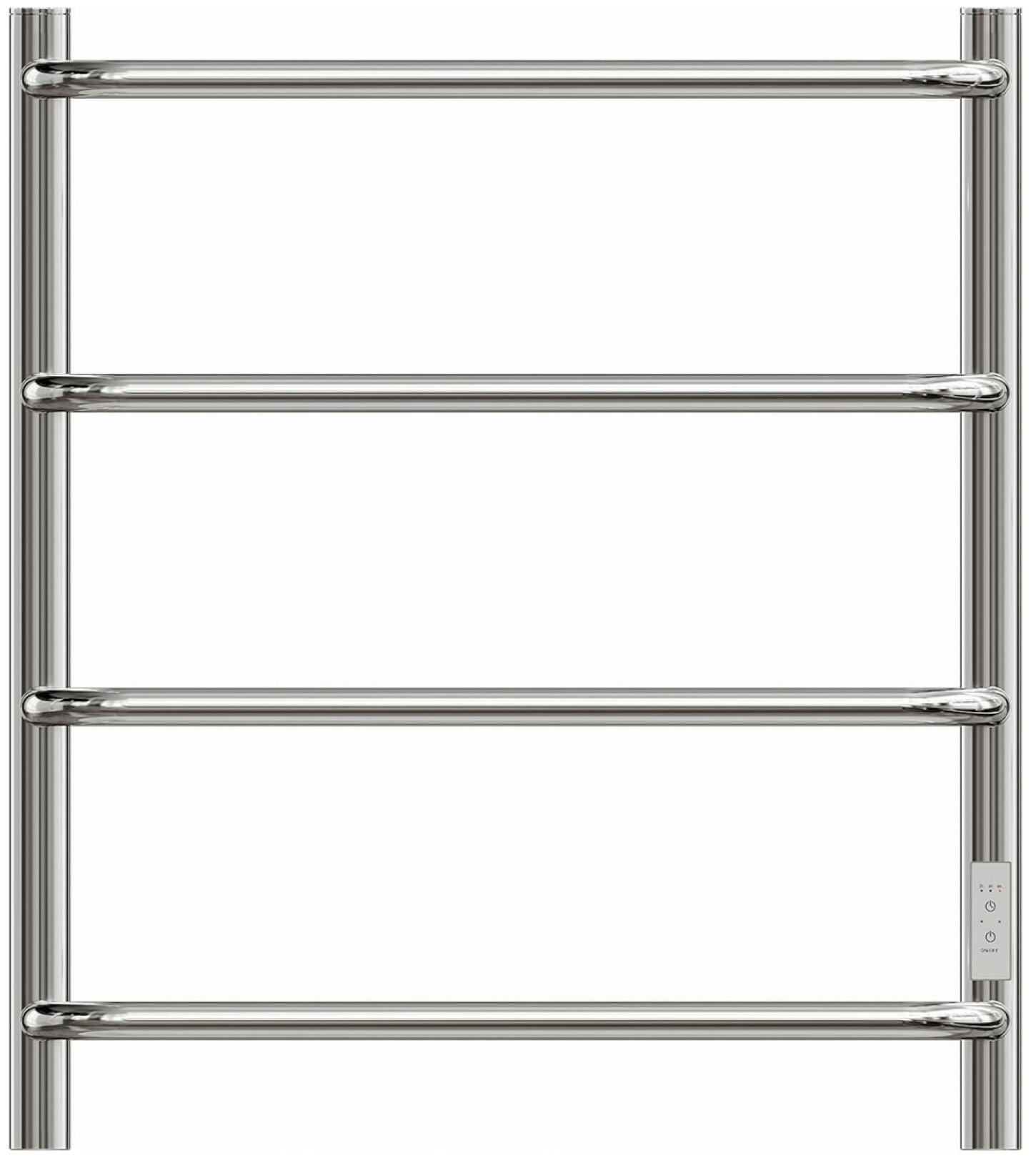 Полотенцесушитель электрический Point PN08856 П4 500x600 диммер справа хром .