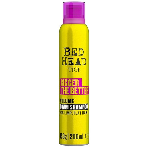 Tigi Bed Head Bigger The Better Volume Шампунь-пенка для придания объема волос 200мл