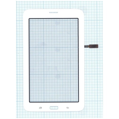 Сенсорное стекло (тачскрин) для Samsung Galaxy Tab 3 Lite 7.0 SM-T114 белое original screen 6 67for huawei p smart 2021 ppa lx2 lcd display touch screen digitizer with frame replacement parts