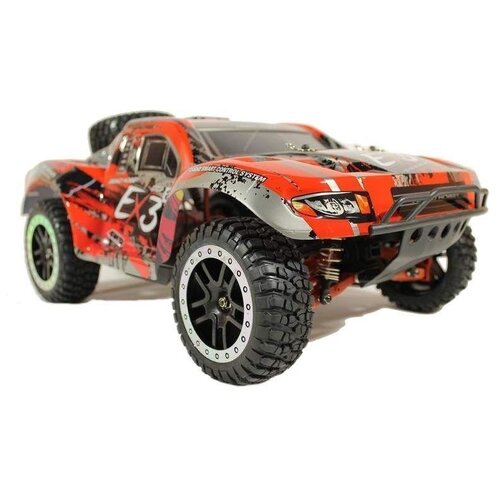 влагозащищенный регулятор 3 в 1 v 2 для remo hobby 1 16 e9901v2 Гоночная машина Remo Hobby EX3 Brushless (RH10EX3TOP), 1:10, 47.5 см, красный