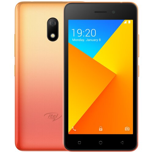 фото Смартфон itel a16 plus 1/8 гб, оранжевый