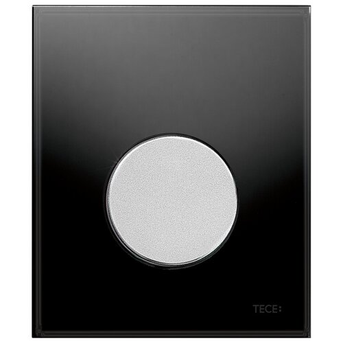 Кнопка смыва Tece Loop Urinal 9242655 черное стекло, кнопка хром матовый tece кнопка смыва tece loop urinal 9242655 черное стекло кнопка хром матовый