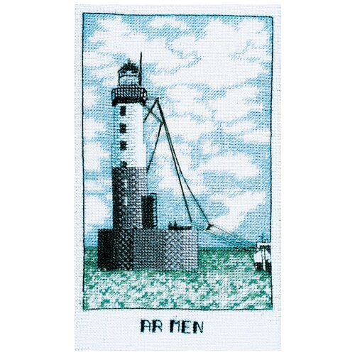 фото Набор для вышивания: phare ar men (маяк ар мен) le bonheur des dames 10,5*17,5, 1986