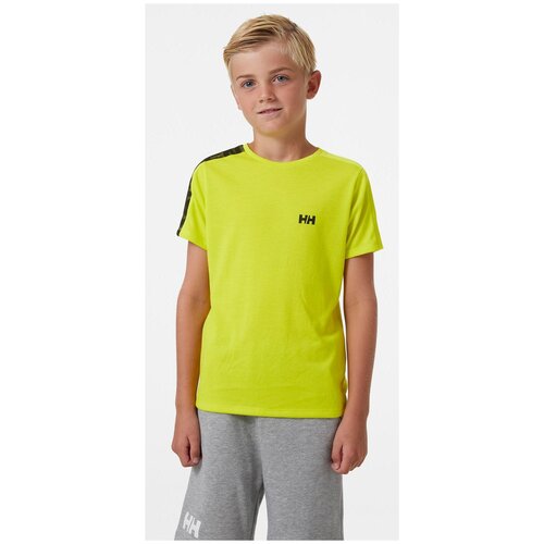 Футболка туристическая HELLY HANSEN JR ACTIVE TECH T-SHIRT желтый (Возраст:16)