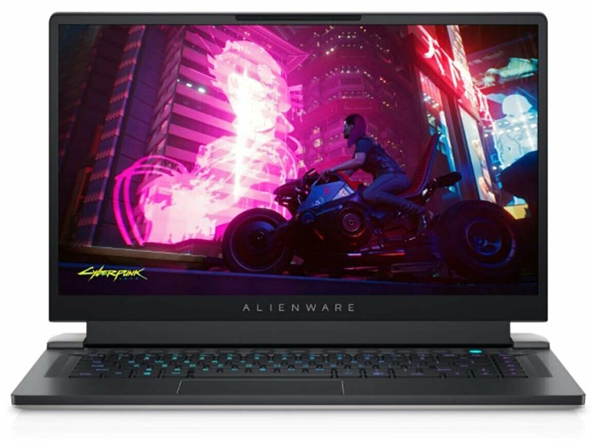 Ноутбук без сумки DELL Alienware x15 R1 Core i7-11800H 156 FHD 165Hz 3ms 32GB 512GB SSD NV RTX 3080 8GB GDDR6 Backlit Kbrd 87 Whr 2y Win 10 Home Lunar Light 23kg X15-9956
