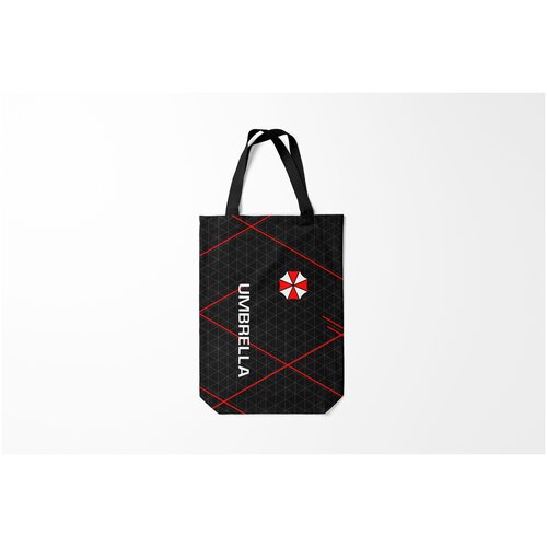 Сумка-шоппер / 31х42 см / Геймерам / Resident evil UMBRELLA CORP