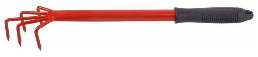 Рыхлитель с ручкой цельнометаллический, 5 зубьев 76846 - фотография № 3