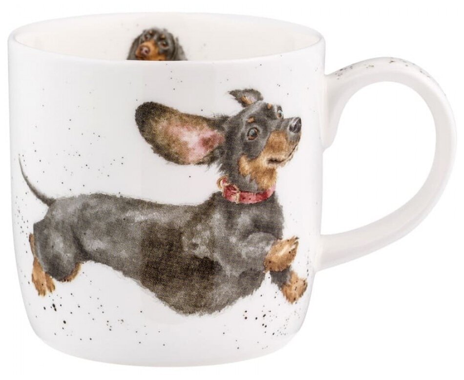фото Кружка ROYAL WORCESTER Веселая такса, 1 персоны