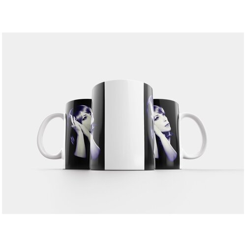 фото Кружка "черно- белый портрет, руки, портрет" 320 мл lotsprints