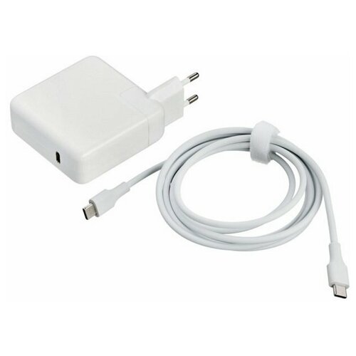 Блок питания для ноутбука Apple (MX0J2ZM/A) 96W, Type-C блок питания для ноутбуков apple 96w usb c mx0j2zm a белый eac