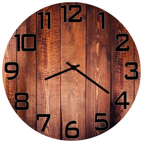 фото Svs настенные часы svs 4002975 дерево