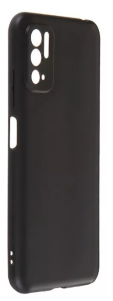 Чехол матовый для Xiaomi Poco M3 Pro / M3 Pro 5G, черный