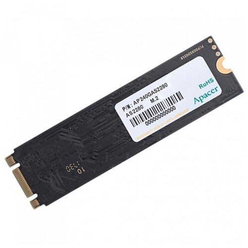 фото Жесткий диск ssd apacer m.2 2280 240gb apacer as2280p4 client ssd