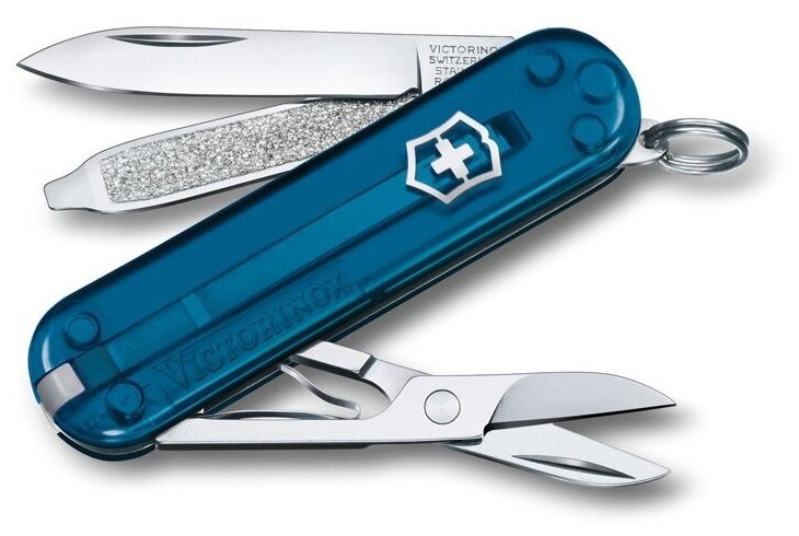 Нож перочинный Victorinox Classic Sky High (0.6223.t61g) 58мм 7функц. карт.коробка 0.6223.T61G