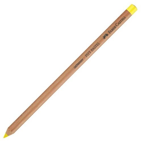 faber castell пастельный карандаш pitt pastel 6 шт 189 светло коричневый Faber-Castell Пастельный карандаш Pitt Pastel, 6 шт., 106 светло-желтый хром