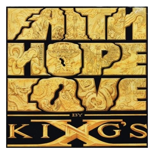 старый винил atlantic king s x faith hope love lp used Старый винил, Atlantic, KING'S X - Faith Hope Love (LP, Used)