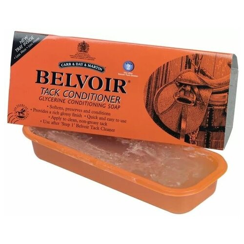 CDM: Belvoir Tack Conditioning Soap/Традиционное мыло Belvoir, 250 гр.