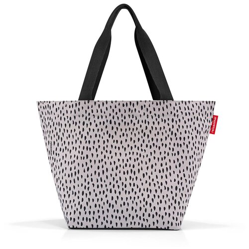 Сумка шоппер reisenthel, фактура зернистая, серый, синий сумка reisenthel shopper m mini me leo zs1031