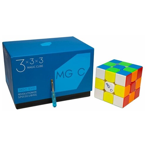 фото Кубик рубика магнитный yj mgc 3x3 evo magnetic, primary inside color