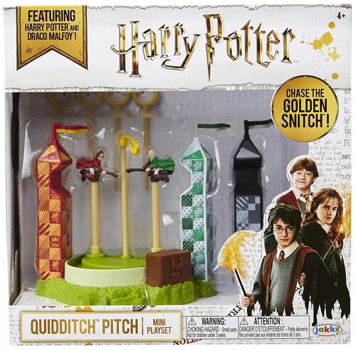 HarryPotter Jakks Игровой набор Поле для квиддича - Гарри Поттер (Harry Potter Quidditch Pitch Arena Mini Playset)