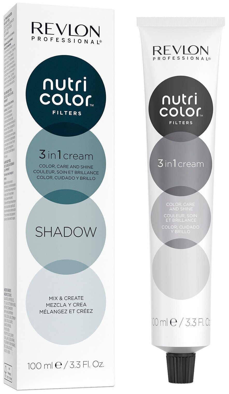 Прямой краситель REVLON без аммиака Nutri Color Filters оттенок Тень / SHADOW, 100 мл