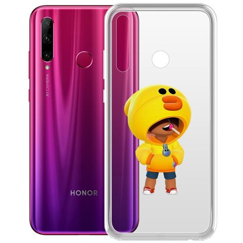 фото Чехол-накладка clear case brawl stars-леон салли для honor 10i krutoff group