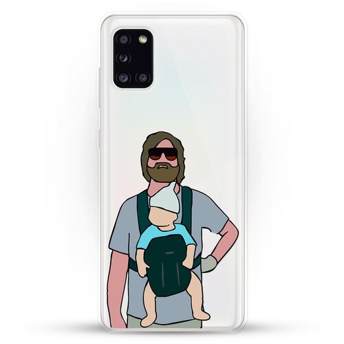 фото Силиконовый чехол алан на samsung galaxy a31 andy & paul