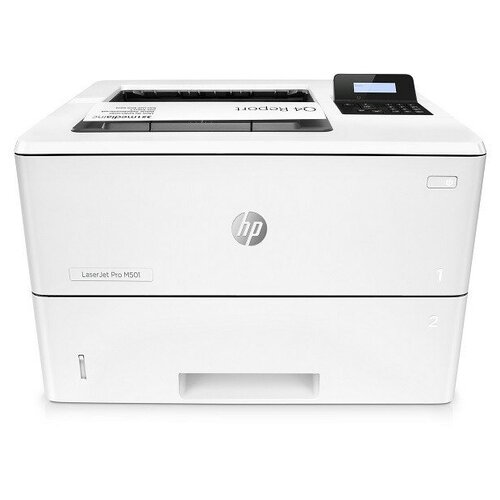 HP Принтер HP LaserJet Pro M501dn (A4, 1200dpi, 43ppm, 256Mb, 2trays 100+550, USB/GigEth, Duplex, 1y war repl. CE526A, CE528A) (J8H61A#B19)