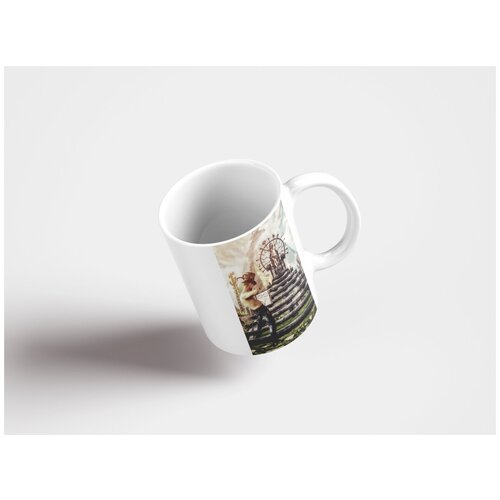 фото Кружка "громозека, цилиндр, лестница 320 мл. белая lotsprints