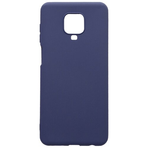 фото Чехол - накладка soft sense для xiaomi redmi note 9s / 9 pro / 9 pro max синий re:pa