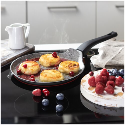 фото Сковорода блинная с антиприг. покр inhouse ihwtfdgrnt25 ("harper" 25см. индукция. ручка софт-тач)