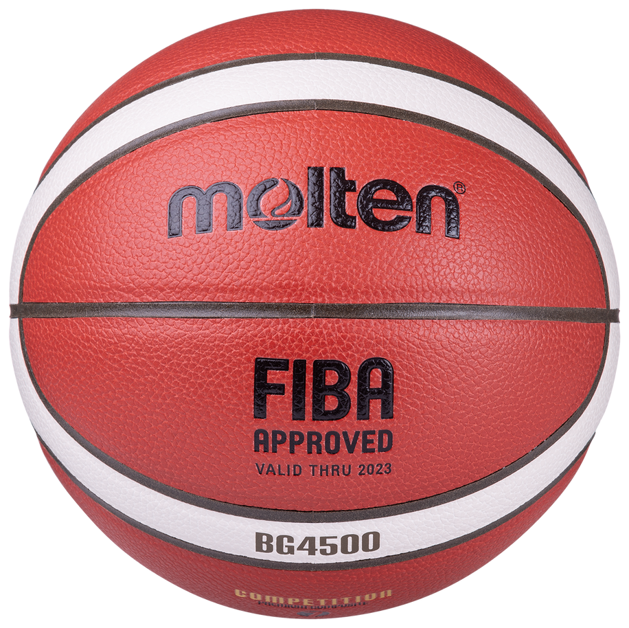 Мяч баскетбольный Molten FIBA BG4500, Коричневый - фото №1