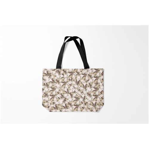 фото Сумка-шоппер / 46х35 см / популярные иллюстрации / модные очень дорогой burnettie