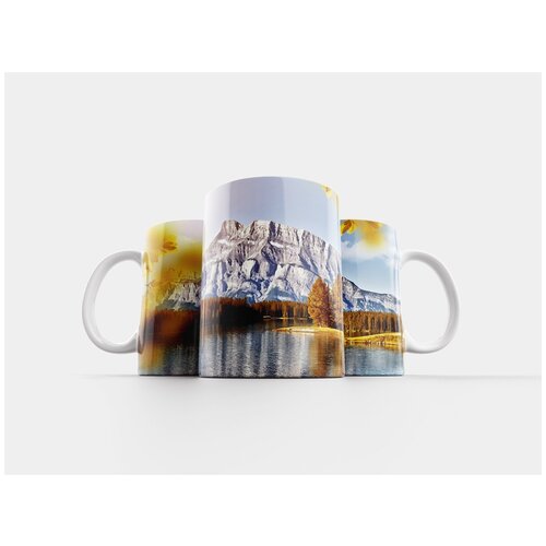 фото Кружка "пейзаж, природы, озеро" 320 мл lotsprints