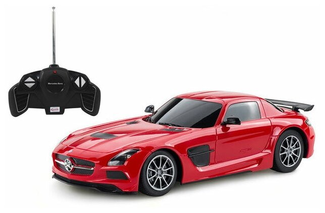 Легковой автомобиль Rastar Mercedes-Benz SLS AMG (54100) 1:18 красный