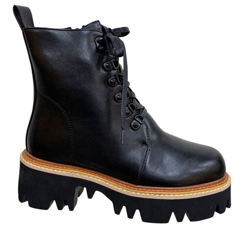 фото Ботинки женские зимние иск.кожа шерсть camidy