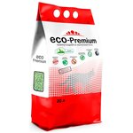 Комкующийся наполнитель ECO-Premium Зеленый чай - изображение