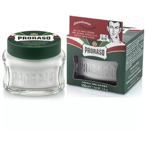 Proraso Refreshing Pre Shave Cream - Крем до бритья Эвкалипт 100 мл