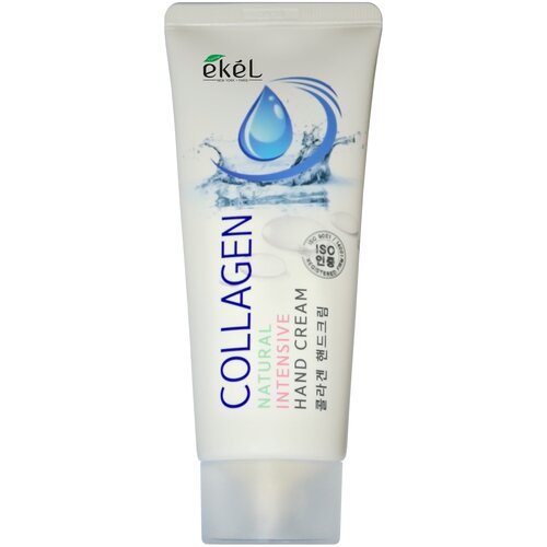 Ekel крем для рук Collagen Natural intensive, 100 мл питательный крем для рук ekel green tea natural intensive hand cream 100 мл