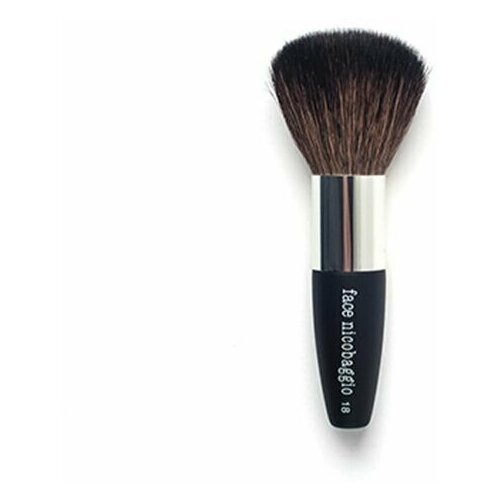 Кисть для лица из натуральной щетины хорька FACE nicobaggio professional make-up BRUSH №18