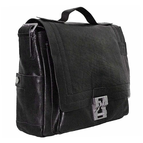 Бизнес-сумка/портфель мужской Strellson кожаный; черный; XLarge